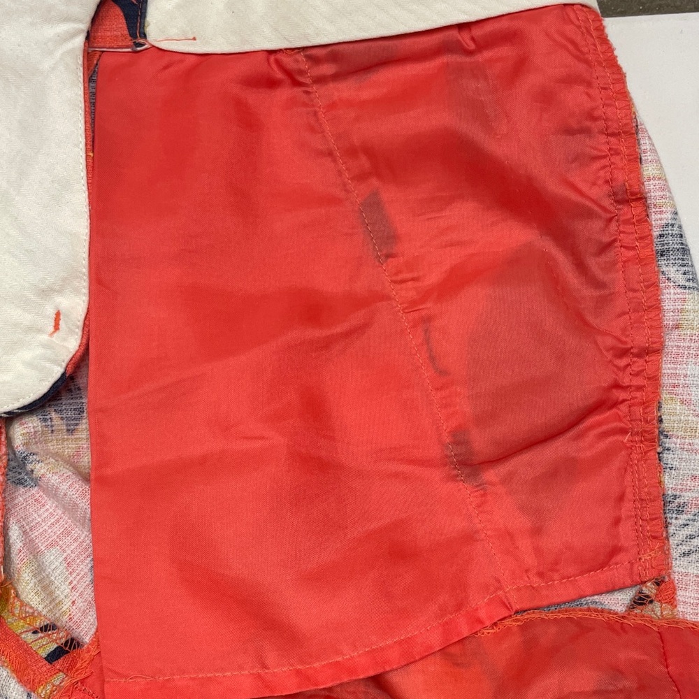 J.Crew Women’s Tropical Cotton Coral Hibiscus Floral Shorts Size 2 - Picture 13 of 14